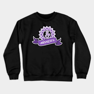 Sahasrara crown chakra symbol - I understand Crewneck Sweatshirt